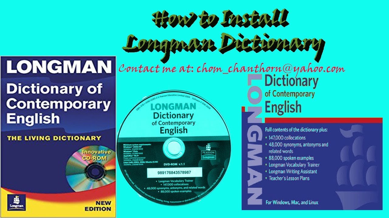 Longman dictionary of contemporary english 5th edition crack 2017